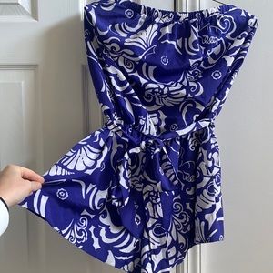 Lily Pulitzer Strapless Romper